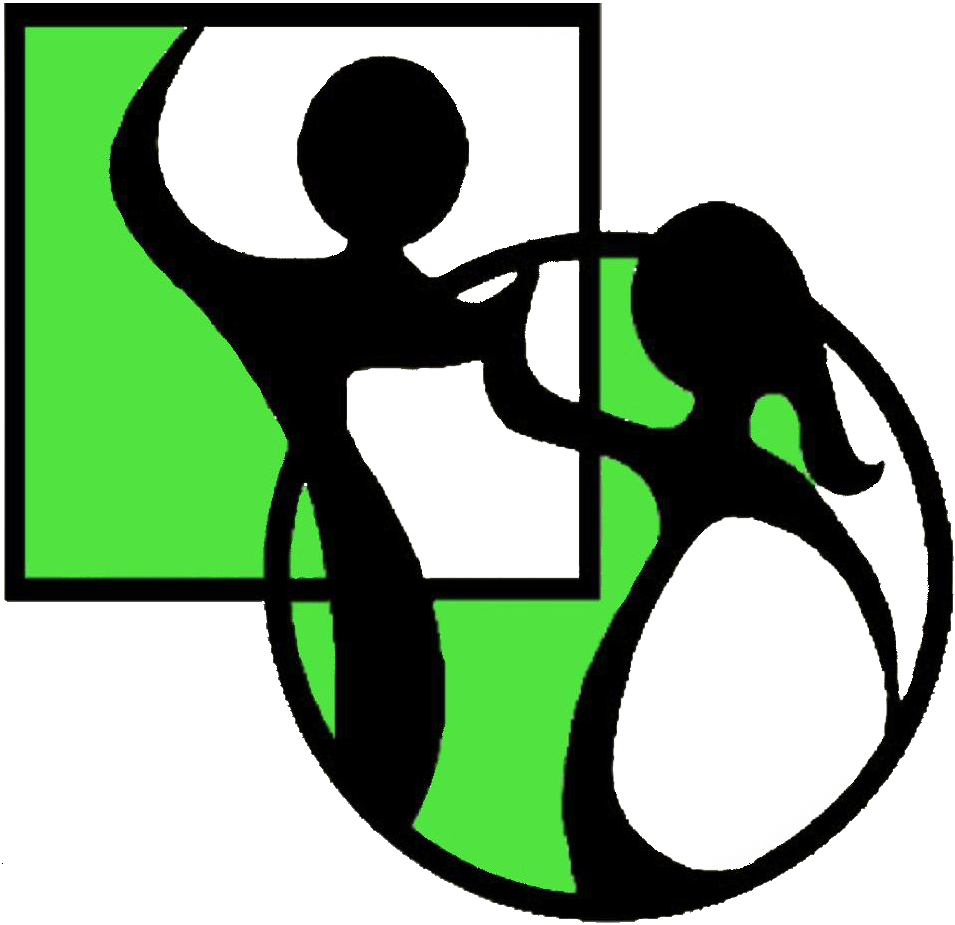 Square Dance Dancers on Square And Circle